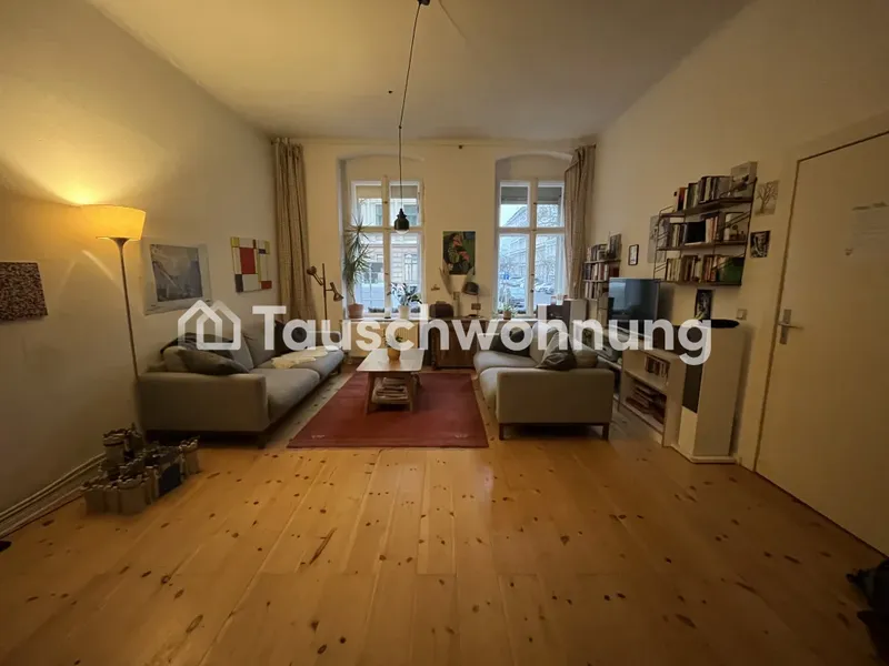 Tauschwohnung: Biete 3-Zimmerwohnung im Bergmannkiez — photo 1